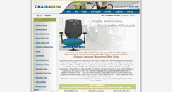 Desktop Screenshot of chairsnow.com